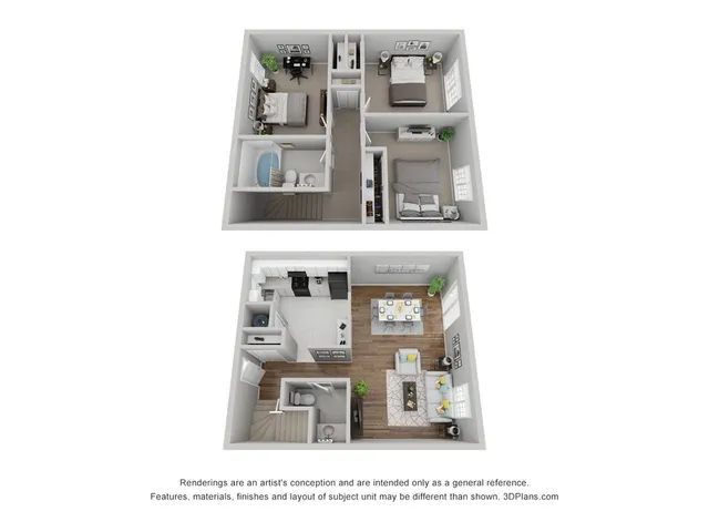 Spruce 3d floorplan