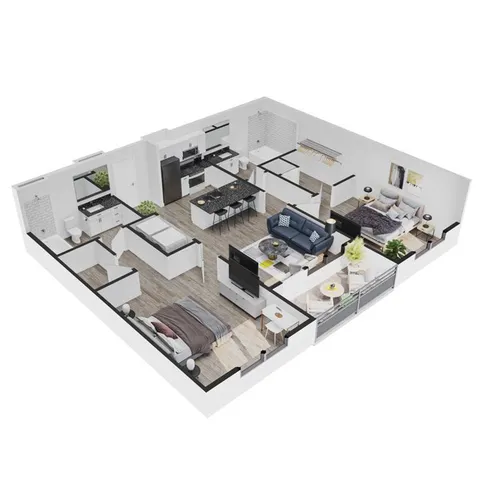 B2 Floor Plan Image