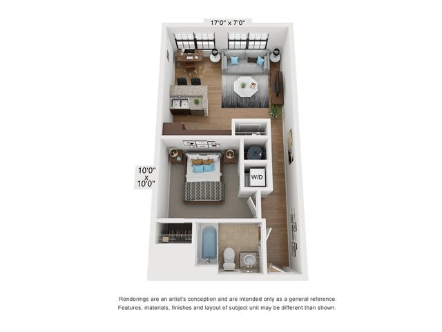 One Bed One Bath
