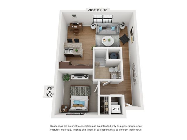 One Bed One Bath
