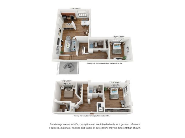 3 Bed 3 Bath Townhome