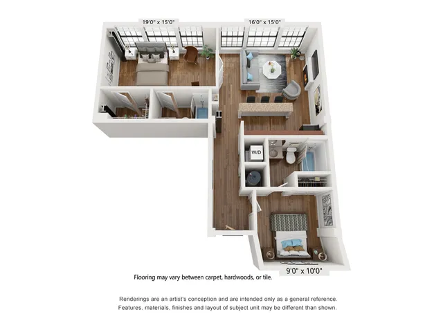 2 Bed 2 bath B4