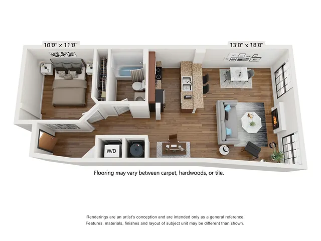 One Bed One Bath