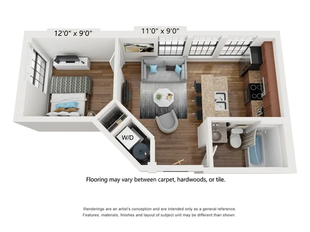One Bed One Bath