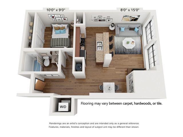 One Bed One Bath