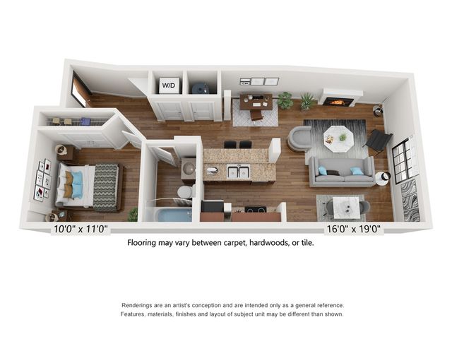 One Bed One Bath