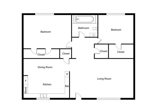 2 bedroom