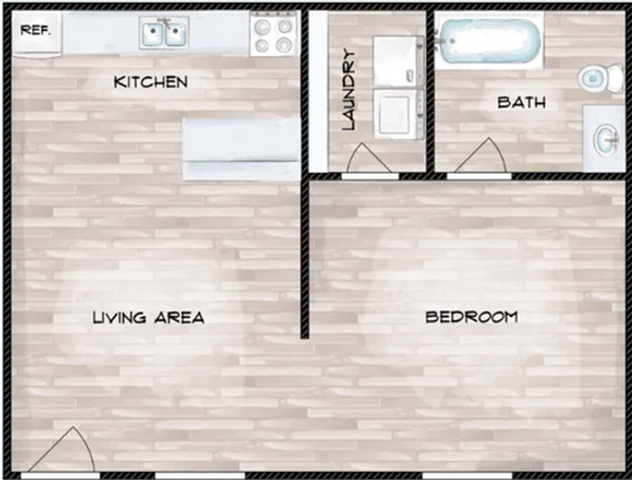 Alcove Floor Plan Studio