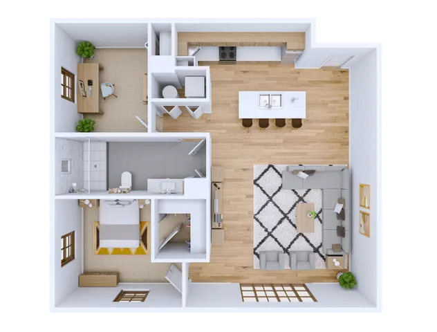 Acacia (2007, 3007, 2009, 3009, 2015, 3015) dollhouse