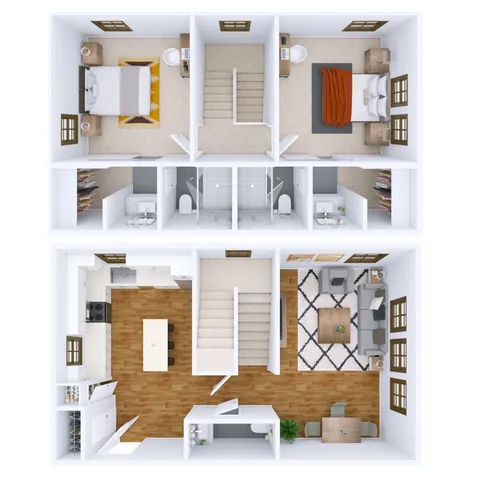 Palo Verde dollhouse 1035 sq ft
