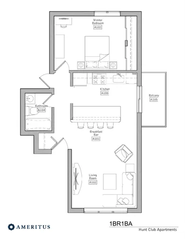 1 Bedroom Renovated