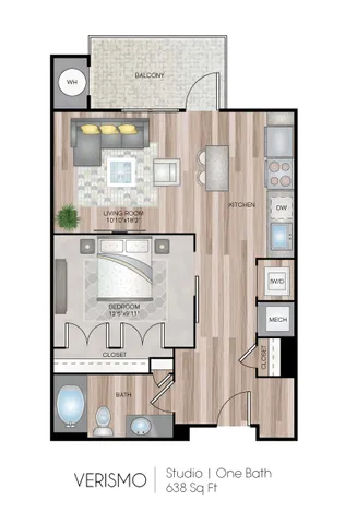 Studio Floor Plan