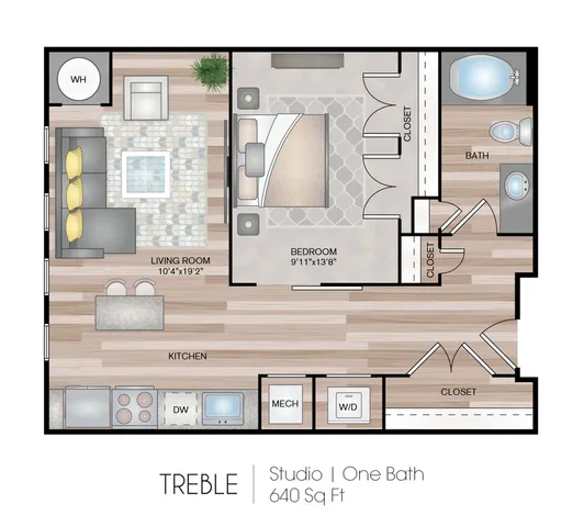 Studio Floor Plan