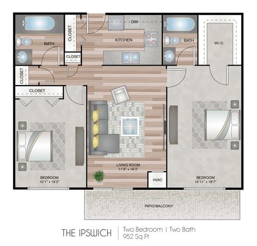 2 Bedroom Apartment