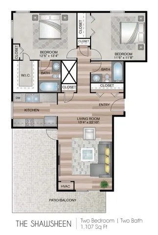 2 Bedroom Apartment