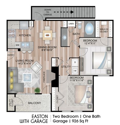 2 Bedroom Apartment
