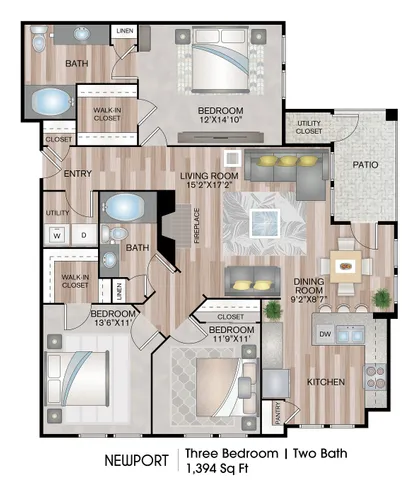 3 Bedroom Apartment