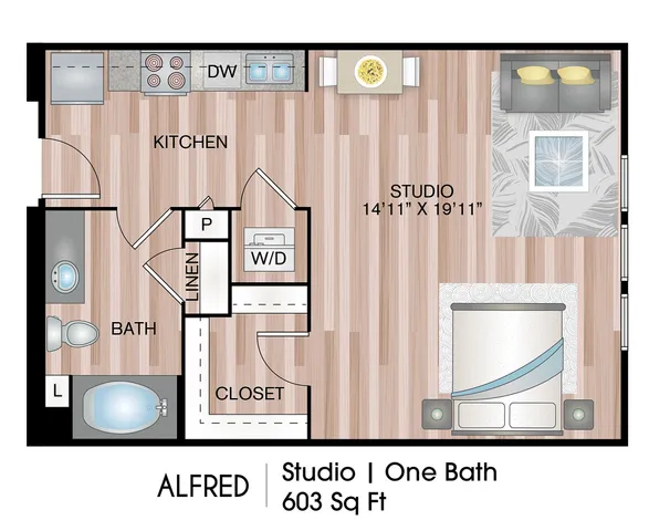 Studio Floorplan