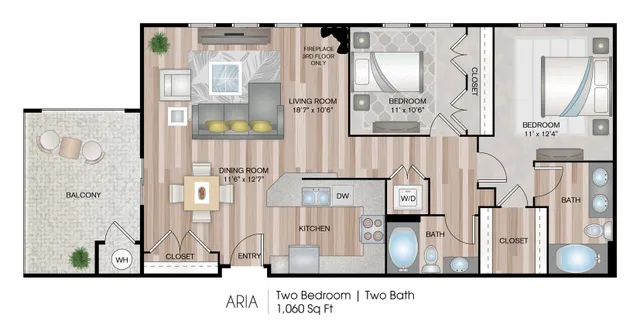 2 Bedroom Apartment