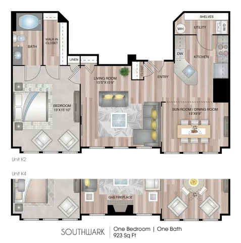 Southwark with Sunroom