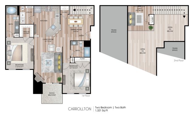 Carrollton with Loft