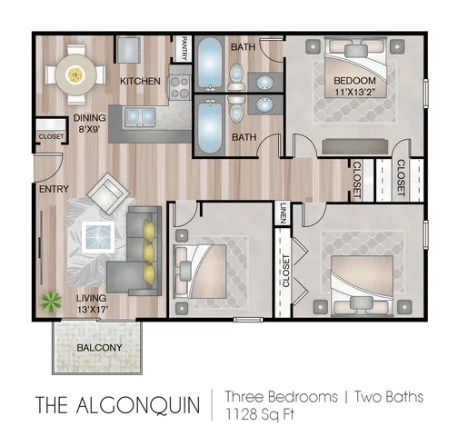 3 Bedroom Apartment