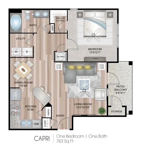 783 Square Feet
