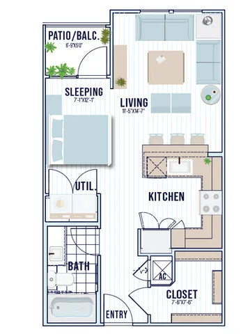 E2 floor plan