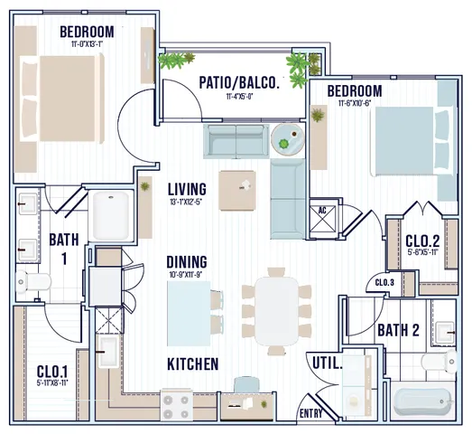 B1 floor plan