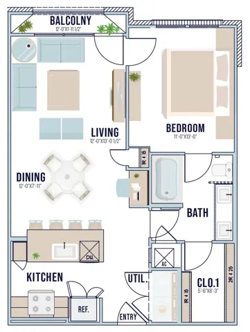A3 floor plan