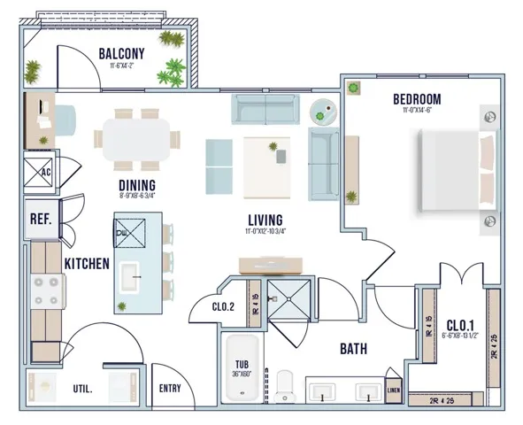 A4 floor plan