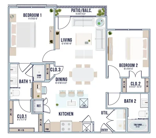 B1 floor plan