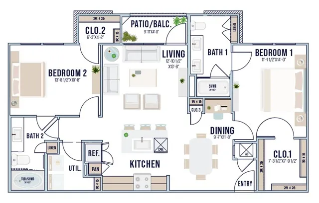 B4 floor plan