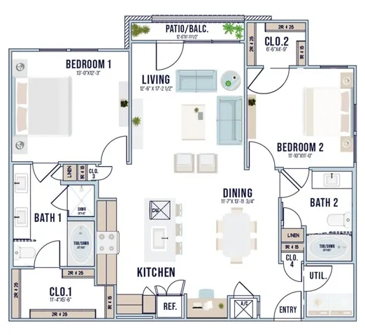 B6 floor plan