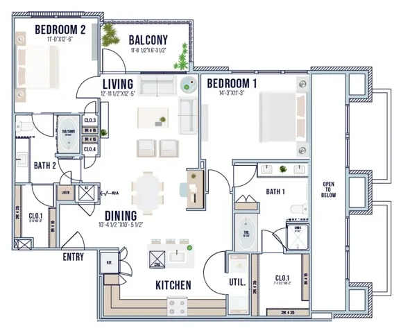 B8 floor plan