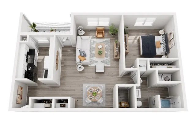 A2 - 1 Bed 1 Bath