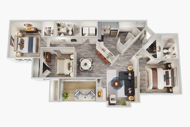 C1 - 3 Bed 2 Bath