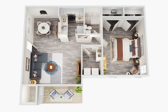 A1 - 1 Bed 1 Bath