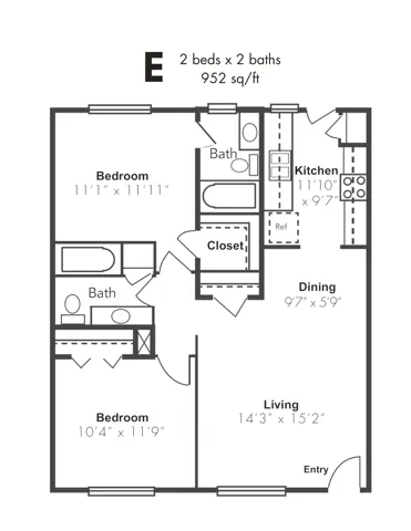 Ashford St Cloud 2x2B