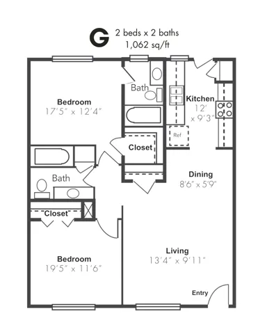 Ashford St Cloud 2x2C