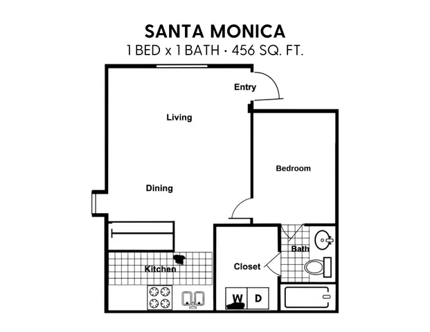 Ashford Briar Point 1 Bed 1 Bath