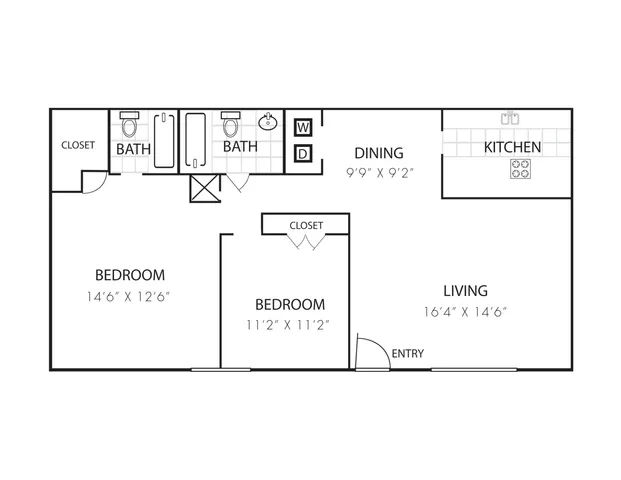 Ashford Casa Bella 2 Bed 2 Bath