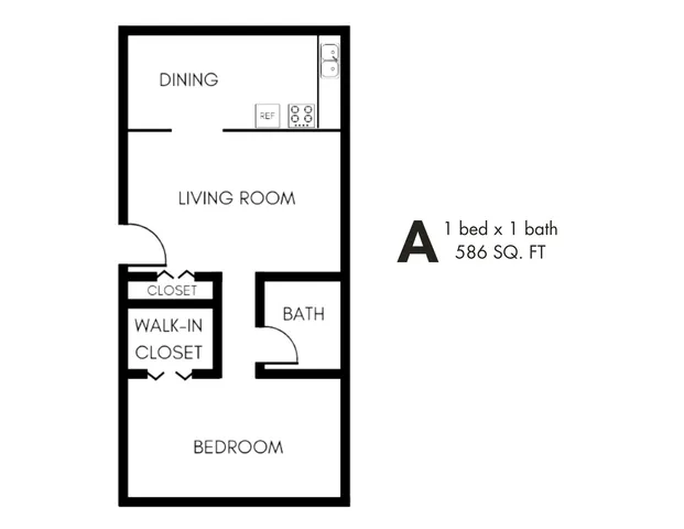 Ashford Odessa Square 1 Bed 1 Bath