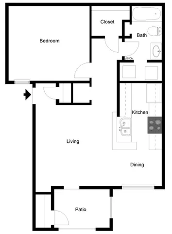 Ashford Remington 1 Bed 1 Bath