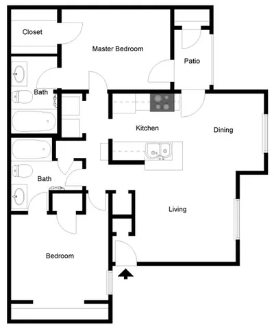 Ashford Remington 2 Bed 2 Bath