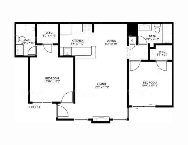 Ashford Costa Esmeralda 2 Bed 2 Bath