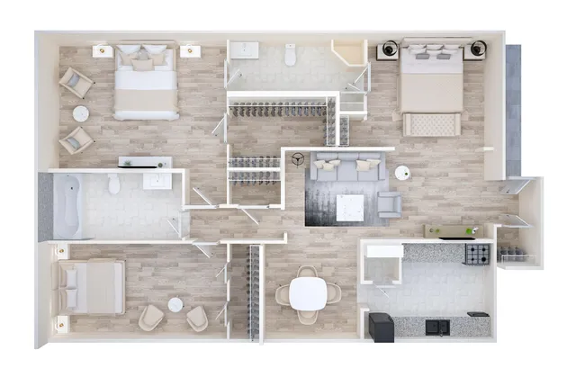 Ashford Buena Vista 3 Bed 2 Bath