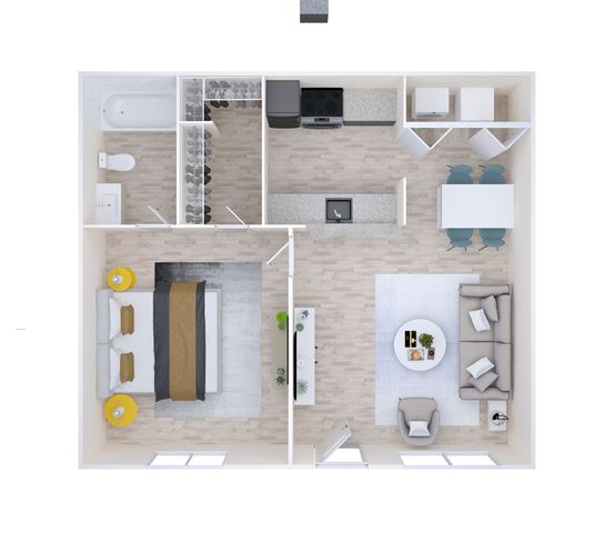 Ashford Westchase 1 Bed 1 Bath