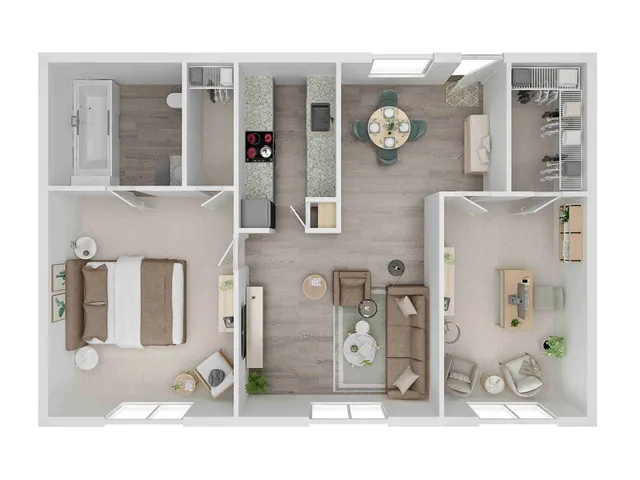 Ashford Willow Falls 1 bed 1 bath