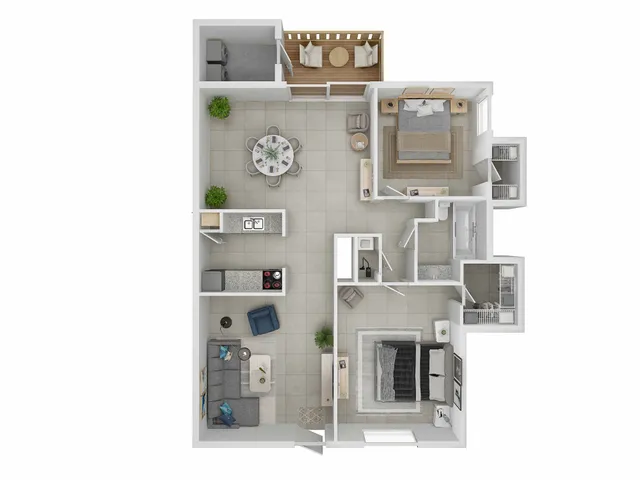 Ashford Casa Serena 2 Bed 1 Bath